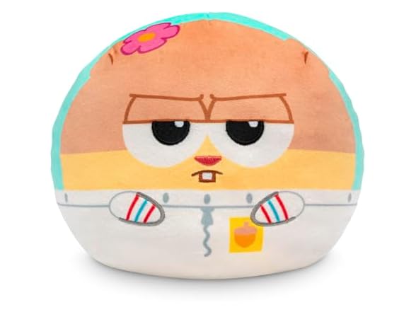 TeeTurtle Reversible Spongebob Sandy & Patrick 6 Inch