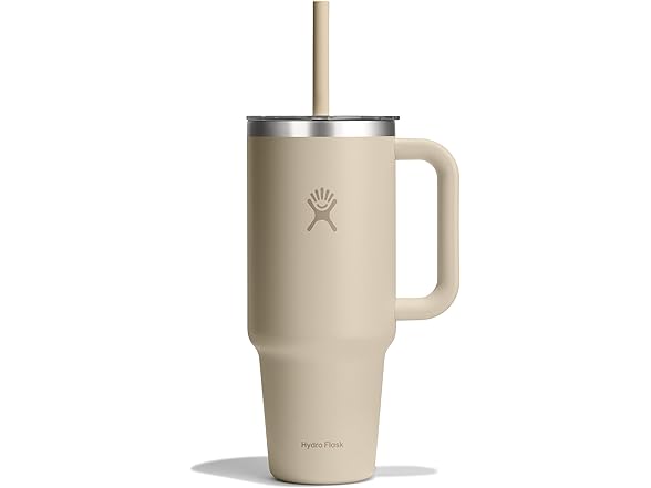 Hydro Flask 40oz Clear Lid Travel Tumbler - Oat