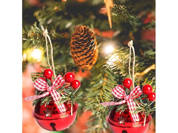Tandarui 18 Pcs Christmas Bells, Jingle Bells