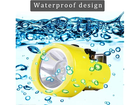 Yongkist Mining Lamp Rechargeable Headlight