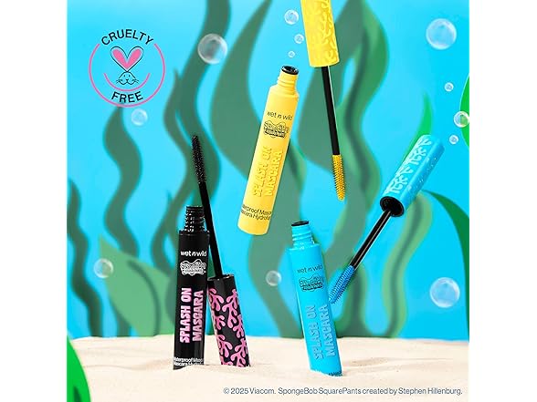 wet n wild wet n wild SpongeBob Waterproof Mascara