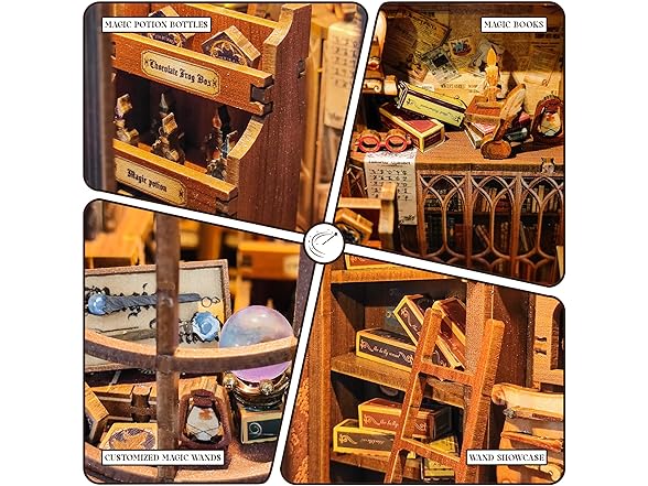 Magic Wand Shop Book Nook Kit