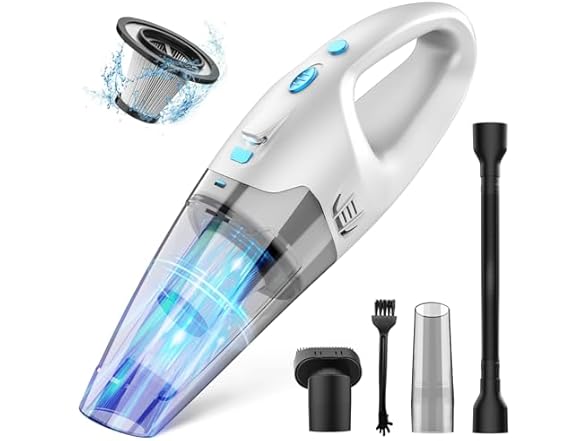 FUOAYOC W0056 Handheld Vacuum Cordless Rechargeable
