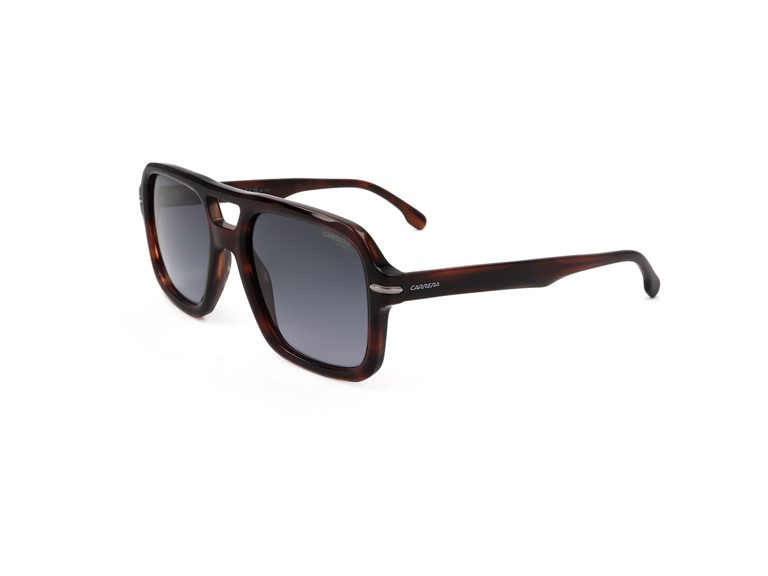 Carrera Men's 55 mm Brown Horn Sunglasses CA317-S-EX4-9O