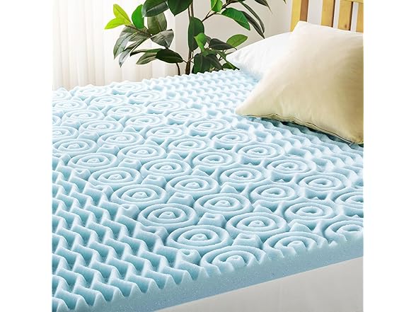 Mellow 3" 5-Zone Cooling Mattress Topper