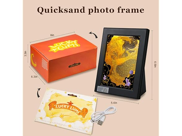 MYDAYS&DESIGN Moving Sand Art Picture