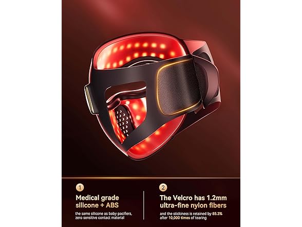 Sobetuar Red Light Therapy Face Mask