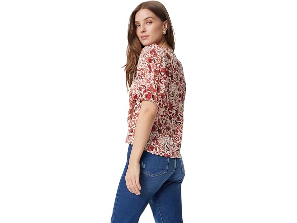 Sam Edelman Women Dakota Puff Short Sleeve Top