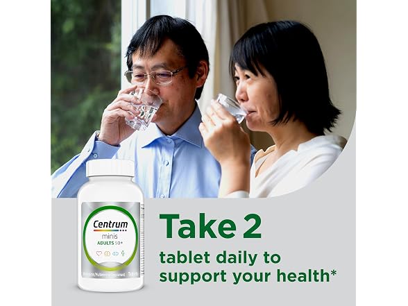 Centrum Minis Silver Multivitamin for Adults 50