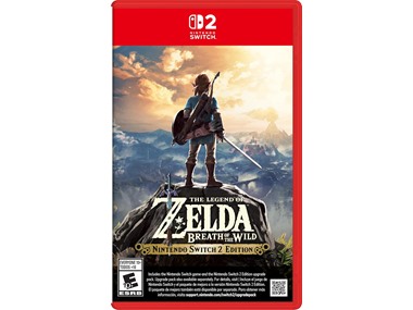 $59.99, Was $69.99, 14% Off! The Legend of Zelda: Breath of the Wild Nintendo Switch 2 (International Version) dealfomo