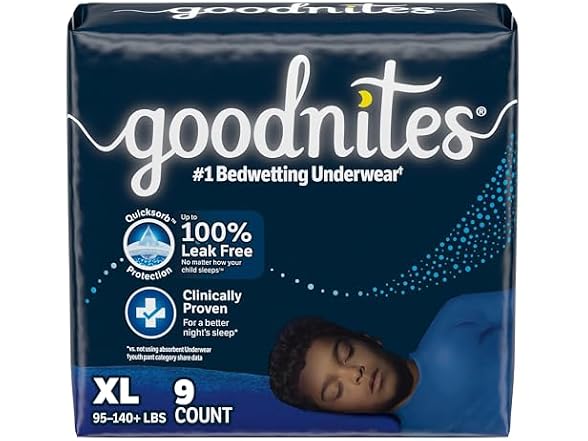GoodNites Youth Absorbent Underwear