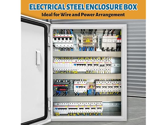Outdoor Electrical Box 16x8x20 Steel