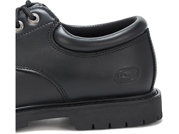Skechers Men's Work Cottonwood Cantix Leather Slip Resistant Shoe