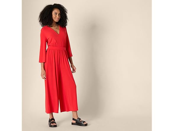 AE Womens VNeck WideLeg Jumpsuit (S & L)