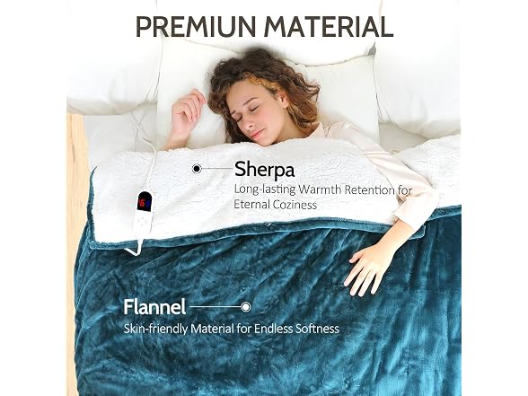 HOW'S MY HOUSE Heated Blanket 50x60