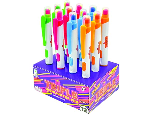 GEDDES Raymond Geddes Triple Highlighter Pen
