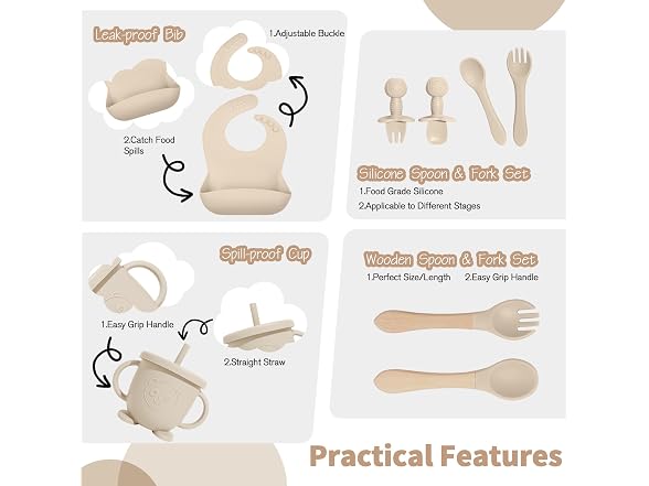 17 Piece Baby Feeding Set
