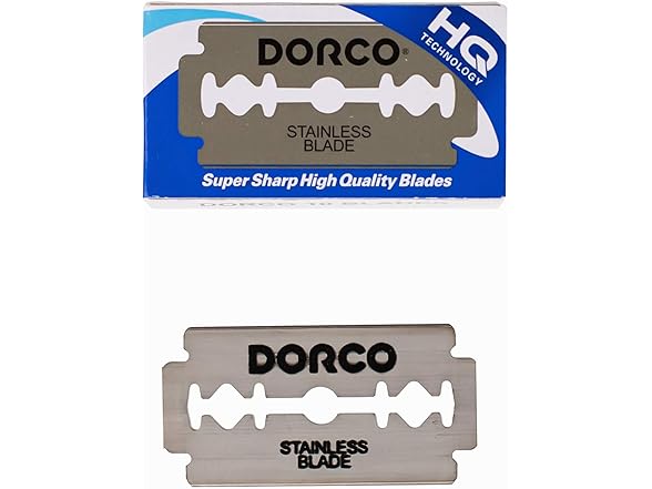Dorco ST300 Double Edge Razor Blades 100ct