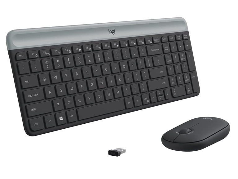 Logitech 920-010961 SLIM WIRELESS KEYBOARD AND MOU