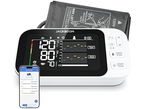 Jackboom Blood Pressure Monitor