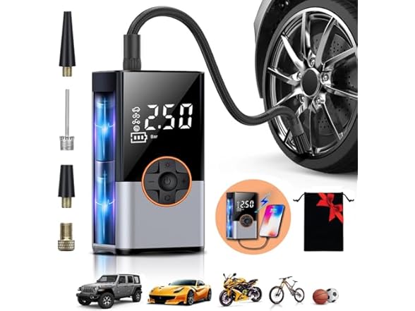ArTea Tire Inflator Portable Air Compressors