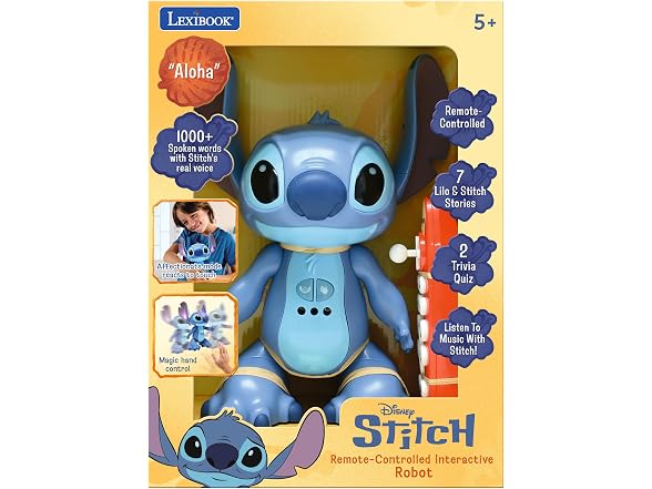 LEXiBOOK, Stitch Interactive Robot