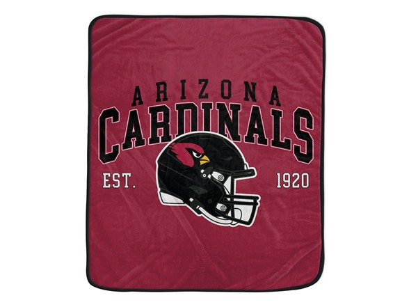 NFL Team Vintage Helmet Cozy Throw (50 x 60)