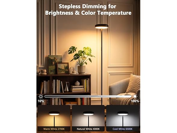 Bairth Ripple Floor Lamp, Black