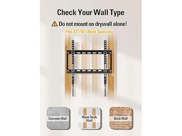 Mounting Dream TV Mount Fixed | 26-60"