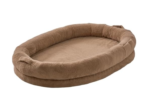 VEVOR Human Dog Bed, 72" x48"x10" Human