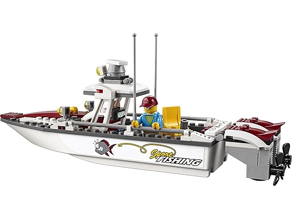 Lego City Fishing Boat 60147 Creative Play Toy