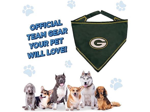 Pets First NFL Dog Bandana
