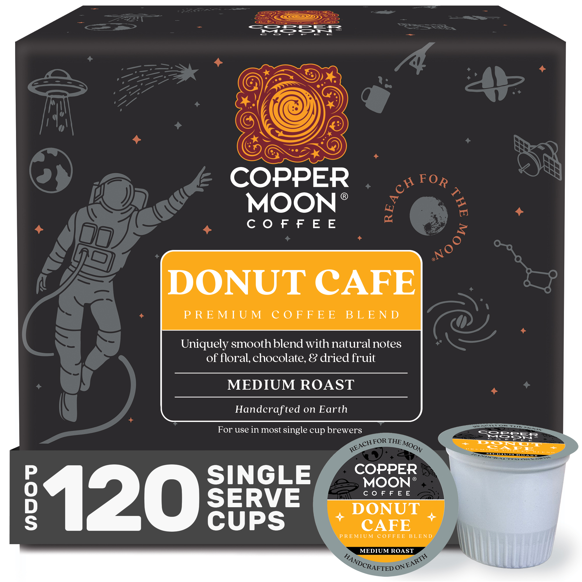 (120ct) Copper Moon Coffee K-cups (Your Choice) - Gallery 14