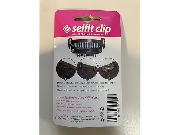 Esha Collection Selfit Clip 10PCS