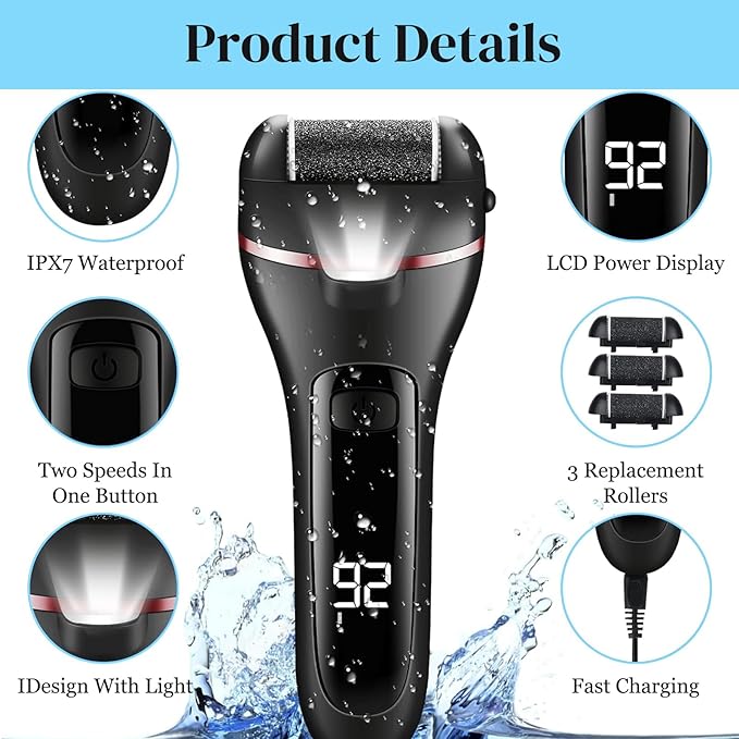 13-in-1 Electric Callus Remover Kit - Gallery 6