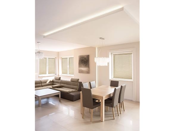 CHICOLOGY Mini Blinds for Indoor 46"W x 48"H, Cappuccino