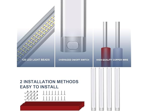 DreamAug 12V LED Light 10W 4pk