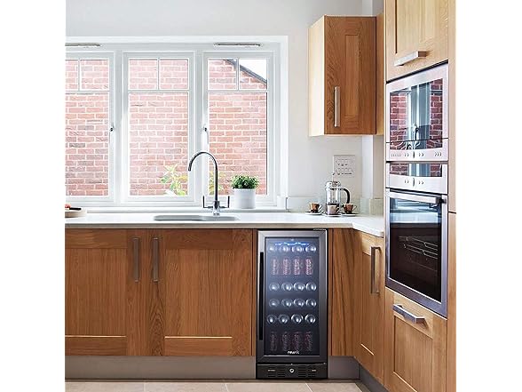 Newair Built-in Beverage Black Fridge - 96 Cans
