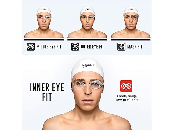 Speedo Unisex-child Swim Goggles Vanquisher 2.0 Junior