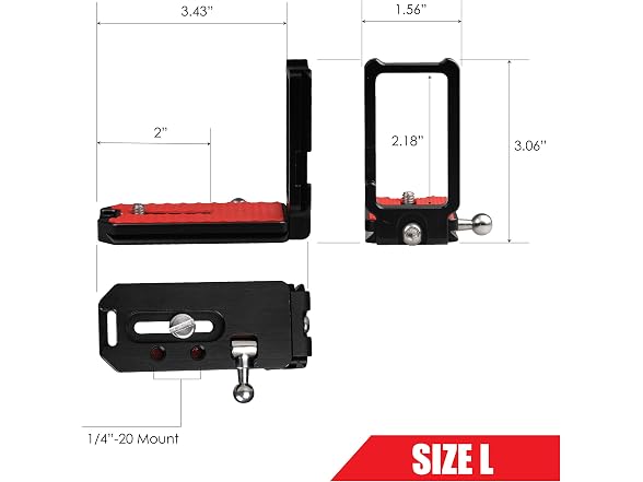 Carry Speed L Bracket with Arca Swiss