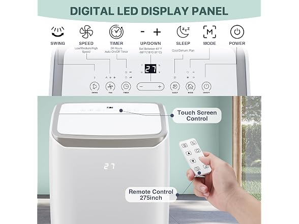Jojoka Jojoka Portable Air Conditioners, 14000B