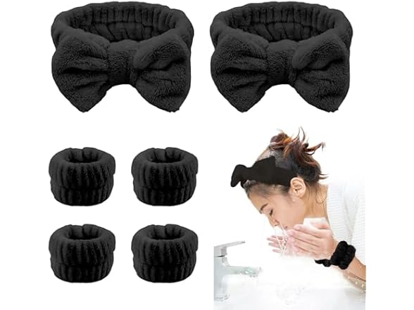 LIEWEILS Makeup headband,spa Headband