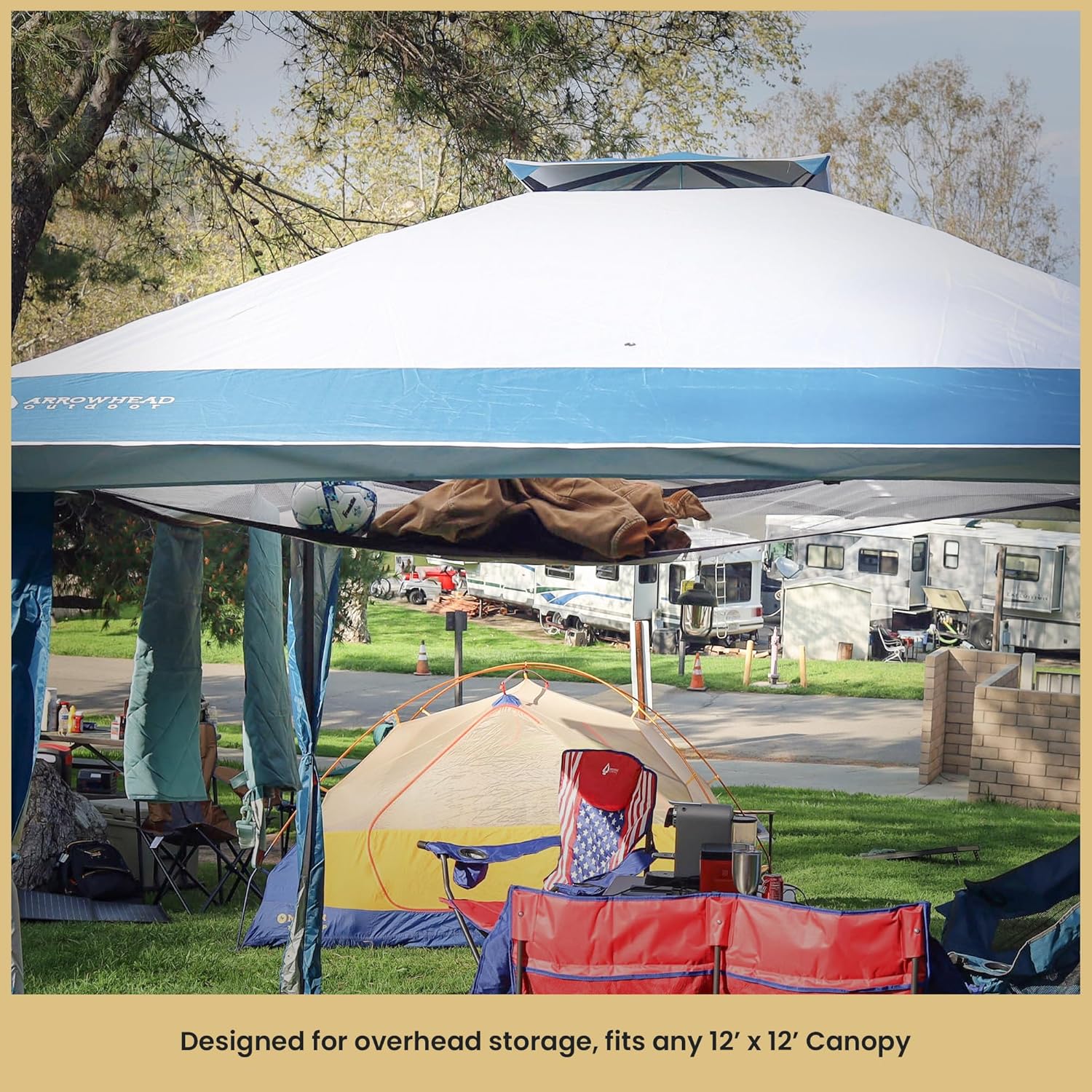 ARROWHEAD OUTDOOR 12' x 12' Canopy Shelf - Gallery 9