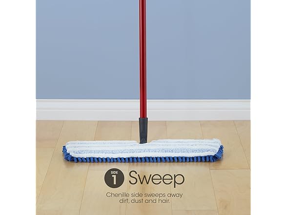 O-Cedar Dual-Action Microfiber Flip Mop