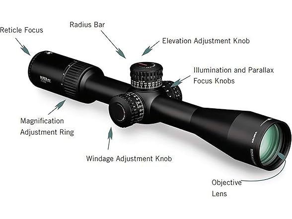 Vortex Viper PST Gen II Riflescopes 5-25x50