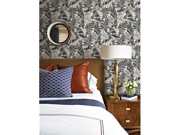 Pindo Wood Cut Palm Stick Wallpaper