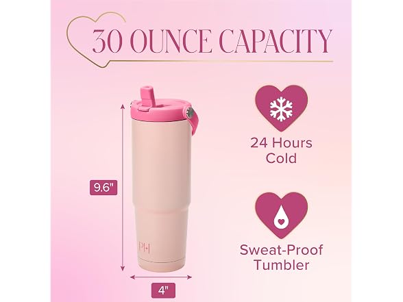Paris Hilton 30 oz Insulated Tumbler