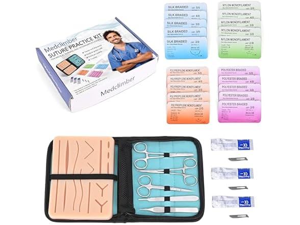 Medclimber Complete Suture Practice Kit