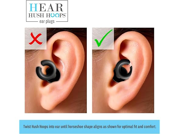 Hush Hoops Ear Plugs