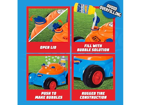Hot Wheels™ Bubble Lawn Mower 